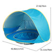 SunNest - Baby Strandzelt mit Planschbecken