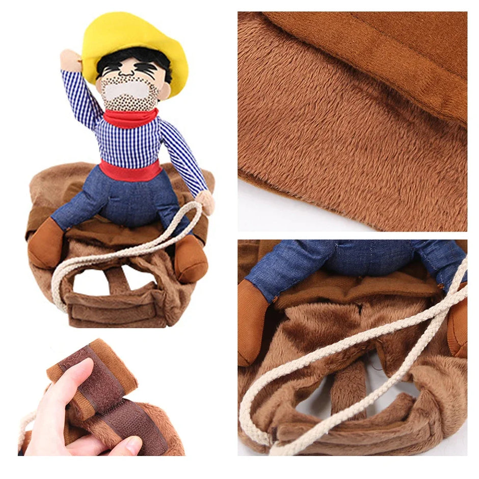 Dog Cowboy Costume